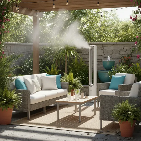 Beat the Heat: The Best Misting Fans for Outdoor Patios and Decks
